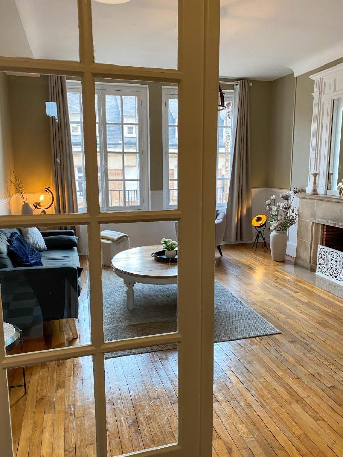 Appartement Chic, 3 Chambres, Hyper Centre-Ville, Parking Payant 아미앵 외부 사진