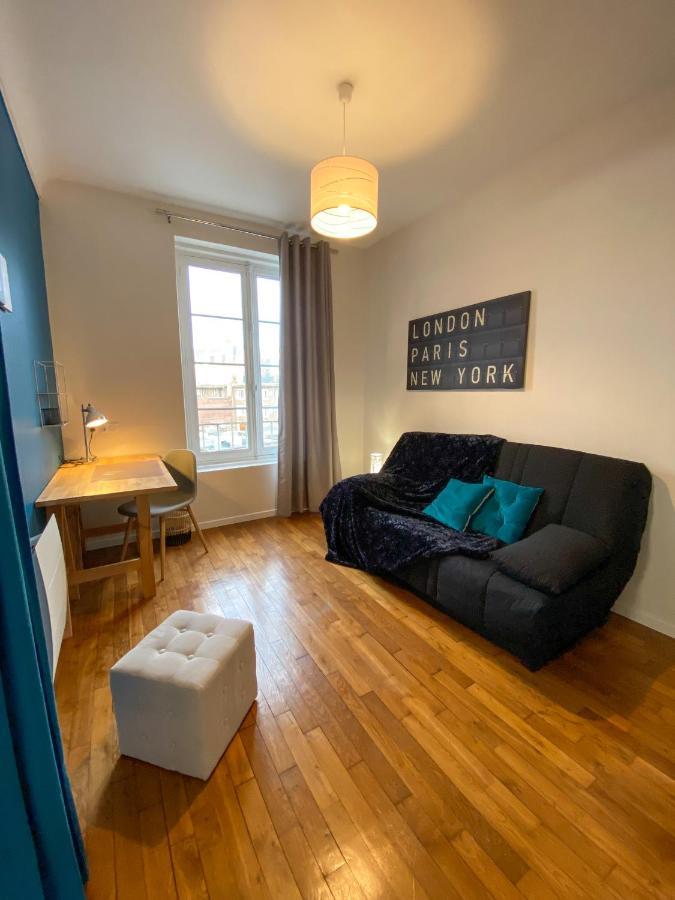 Appartement Chic, 3 Chambres, Hyper Centre-Ville, Parking Payant 아미앵 외부 사진